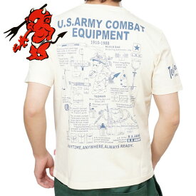 テッドマン U.S.ARMY 半袖Tシャツ メンズ 新作2024年モデル TEDMANS tdss-564