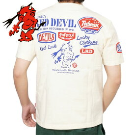 テッドマン RED DEVIL LOGO 半袖Tシャツ メンズ 新作2024年モデル TEDMANS tdss-566