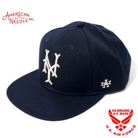 アメリカンニードル マイナーリーグベースボール New York Yankees MiLB 刺繍 平ツバ ベースボールキャップ 帽子 メンズ 新作モデル AMERICAN NEEDLE smu672a-nyc