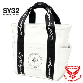 SY32 保冷保温 エンブレムロゴプリント カートバッグ ユニセックス 新作2024年モデル SWEETYEARS32 syg-24s111