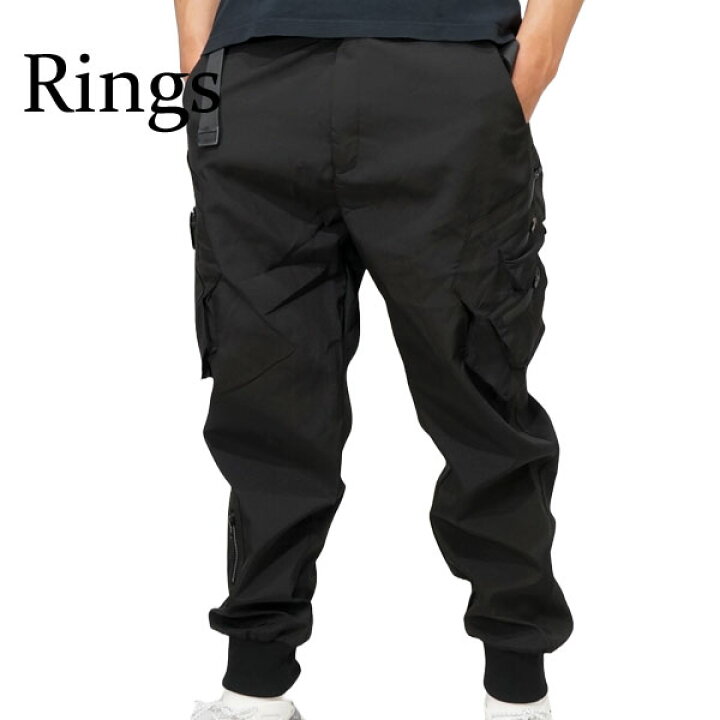 楽天市場】リングス 斜めポケット サイバーカーゴパンツ ルーズサイズ  