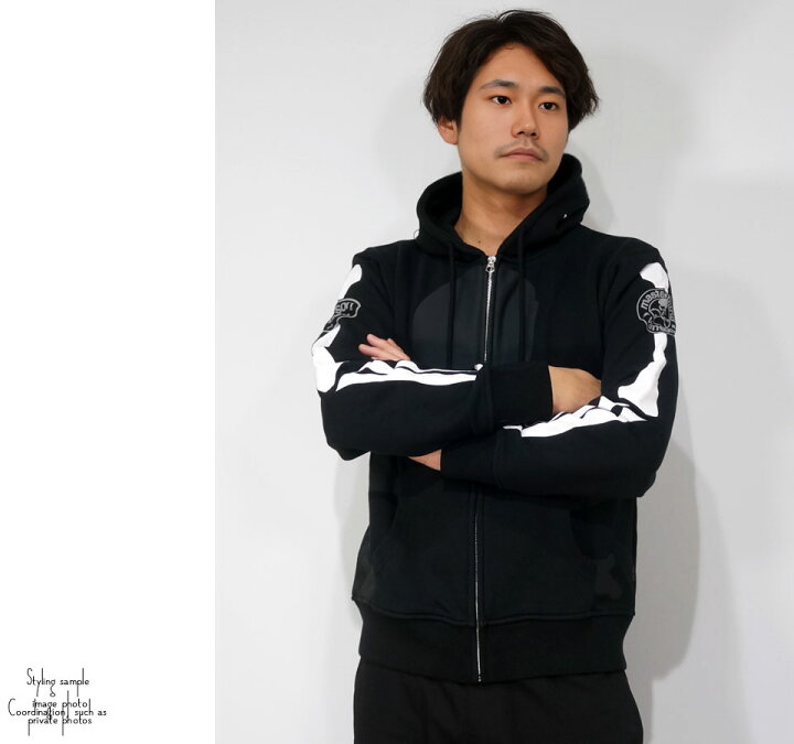 楽天市場】バンソン ×マスターマインドコラボ スカルボーン スウェット 