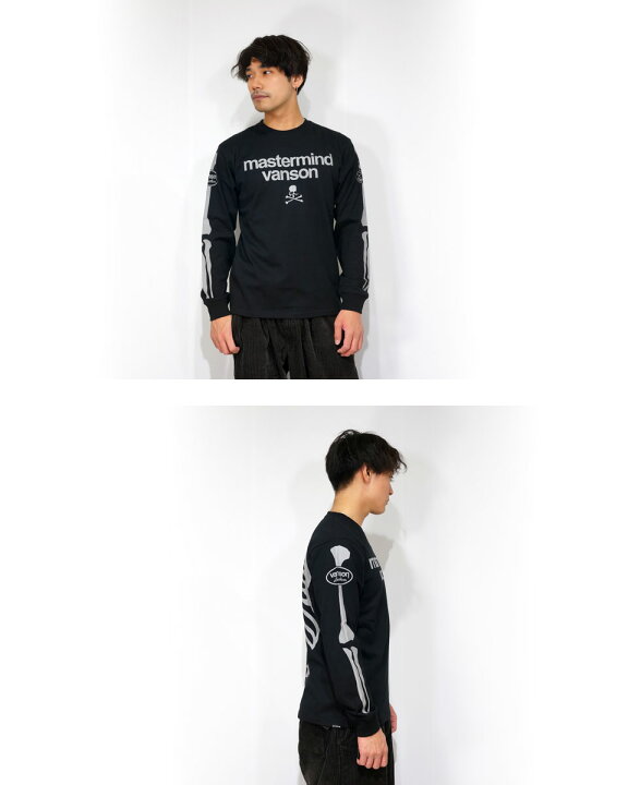 楽天市場】バンソン×マスターマインドコラボ Reflective Bone 長袖T 