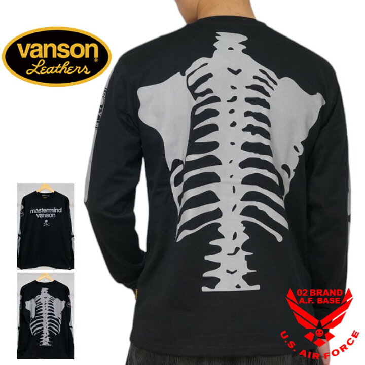 楽天市場】バンソン×マスターマインドコラボ Reflective Bone 長袖T 