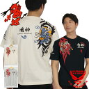 テッドマン 風神雷神テッド 半袖Tシャツ メンズ 新作2025年モデル TEDMANS tdss-573