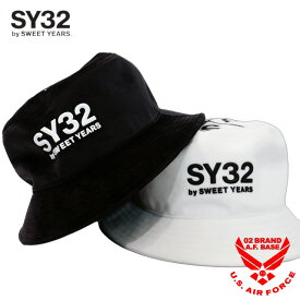 SY32 VELOUR 3 LAYER ハット HAT ユニセックス 新作2025年モデル SWEETYEARS32 15534
