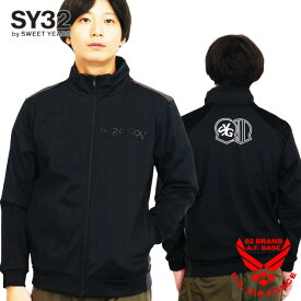SY32 ベロア使い ストレッチ ABSウォーム ボンディングジャケット アウター メンズ 新作2025-2026年モデル スウィートイヤーズ32 syg-25a2-24