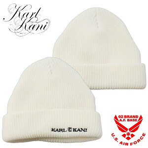 �J�[���J�i�C ���S�h�J �r�[�j�[ �j�b�g�L���b�v �X�q ���j�Z�b�N�X �V��2026�N���f�� KARL KANI 253k8702