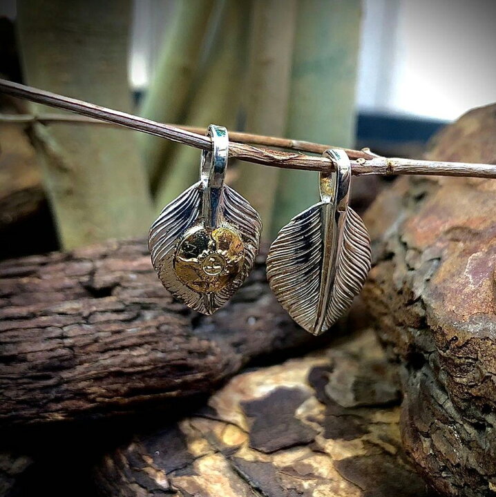 楽天市場】ポイント2倍!!ファーストアローズ K18付ハートフェザー L  