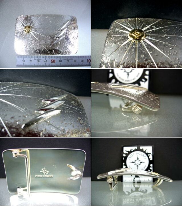 楽天市場】ポイント2倍!!ファーストアローズ K18付き 放射線彫り サン  