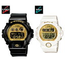 【安心二年保証】G-SHOCK（ジーショック）Baby-G（ベビージー）CASIO（カシオ）メンズ レディース ペアウォッチ ブラック ホワイト「DW-6900...