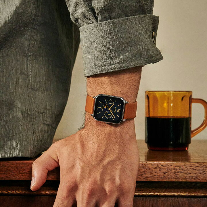 楽天市場】【おまけ/カスタム用レザーベルト付き】CASIO カシオ  