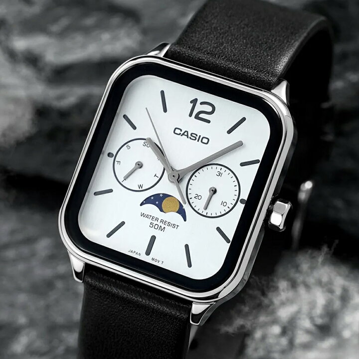 楽天市場】【おまけ/カスタム用レザーベルト付き】CASIO カシオ  