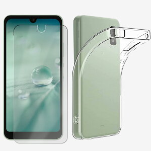 保護フィルム付き| AQUOS Wish3 ケース TPU 透明 クリア スマホケース スマホ クリアケース スマホカバー スマホケース aquoswish3 aquosウィッシュ SH-53D A302SH アクオスwish3 アクオス 透明 スマホカバ