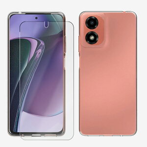 �u���[���C�g�J�b�g�t�B�����t��| Moto G24 �P�[�X TPU ���� �N���A �X�}�z�P�[�X+�K���X �t�B�����t�� �X�}�z�J�o�[ motog24 ���g���[�� MotoG24�P�[�X MotoG24 XT2423-5 �X�}�z�J�o�[ �g�уP�[�X