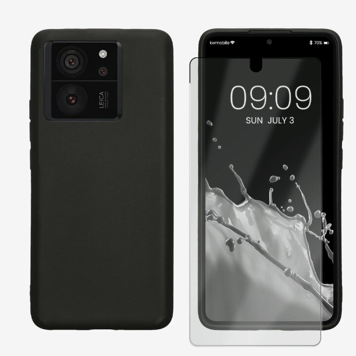 楽天市場】保護フィルム付き｜Xiaomi 13T ケース カバー 黒 ソフト 
