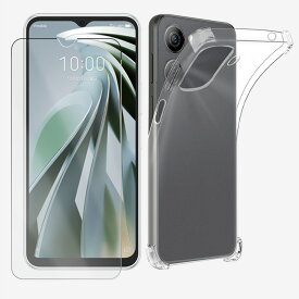 保護フィルム付き｜ Libero 5G IV (A302ZT) 四隅がエアクッション構造 衝撃吸収 落下・すり傷防止/ワイヤレス充電対応/滑り止め 薄型 カバー Libero 5G IV (A302ZT) カバー libero5giv ケース シリコン TPU素材 ソフトケース