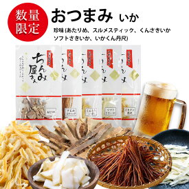 するめ ちんみ屋さん 【選べるセットおつまみ5種類】 (11g~16g／袋1個) 3袋or5袋セット おつまみ スルメセット 珍味 あたりめ スルメスティック くんさきいか ソフトさきいか いかくん丹尺 食べきり小袋サイズ お菓子 お酒のお供 ビールのおとも 大人のおやつ