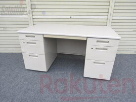 【中古品】コクヨ BS+ 両袖机 幅1400 3段C3・3段C3タイプ デスク オフィス家具