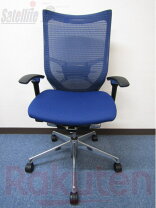楽天市場】オカムラ バロン 中古（カラーブルー）（オフィスチェア 