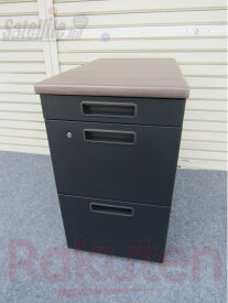 脇机 3段【中古品】KOKUYO インベント 幅400×奥行700×高さ700mm 鍵1個付