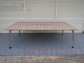 KOKUYO SAIBI 会議テーブル 2023年製【中古】W2400×D1200×H720 オフィス家具【配送先が指定地域のみの販売】