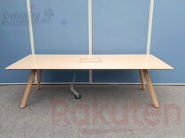 楽天市場】ミーティングテーブル 2400 中古の通販