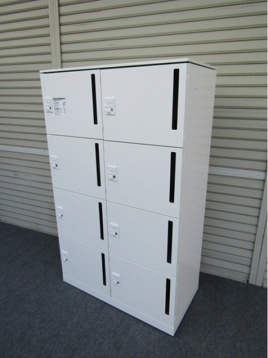 楽天市場】モバイル収納【中古】オカムラ 8人用メールロッカー【配送先 