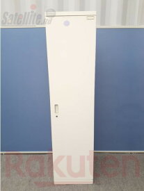 【中古】イトーキ1人用ロッカー ハニライン 鍵1個付 ホワイト色 オフィス家具