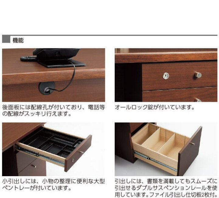 楽天市場】両袖机 okamura 高級オフィス家具 オフィスデスク【配送先が 