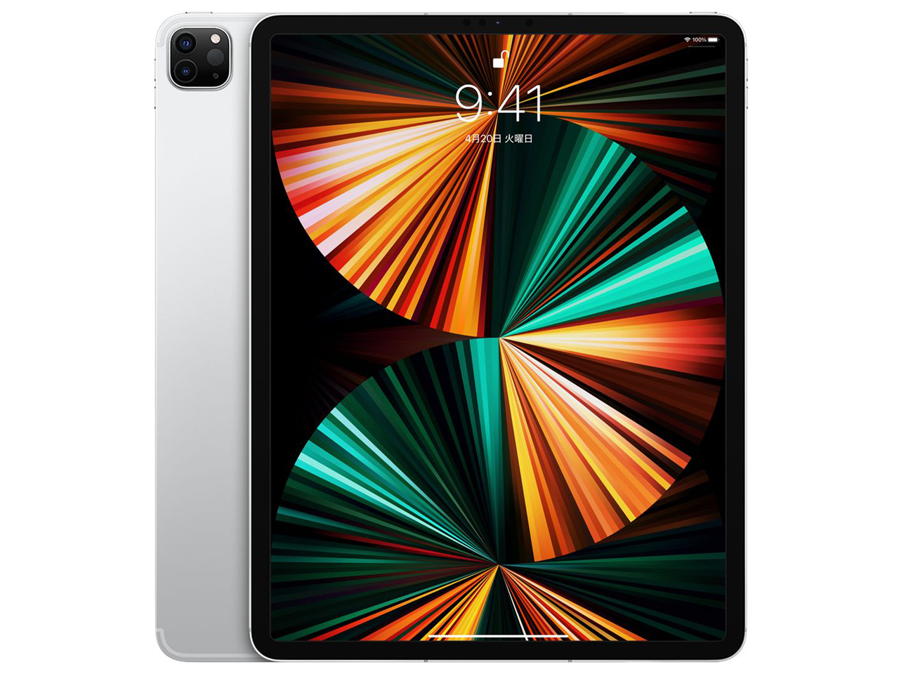 【商品サイズ：60.00】【キャンセル・返品不可商品】 iPad Pro 12.9インチ 第5世代 Wi-Fi 512GB 2021年春モデル MHNL3J/A [シルバー]【取り寄せ（メーカー取り寄せ)】※2ヶ月から3ヶ月見込み