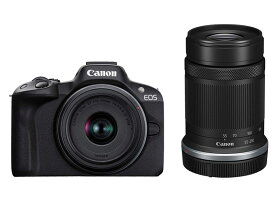 Canon EOS R50 ダブルズームキット [ブラック]【お取り寄せ（10営業日から2週間半程度）での入荷、発送】
