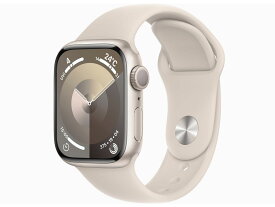 Apple Watch Series9 GPSモデル 41mm MR8T3J/A [スターライトスポーツバンド S/M]【お取り寄せ（1週間から10営業日程度）での入荷、発送】