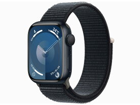 Apple Watch Series9 GPSモデル 41mm MR8Y3J/A [ミッドナイトスポーツループ]【お取り寄せ（1週間から10営業日程度）での入荷、発送】