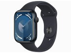Apple Watch Series9 GPSモデル 45mm MR993J/A [ミッドナイトスポーツバンド S/M]【お取り寄せ（1週間から10営業日程度）での入荷、発送】