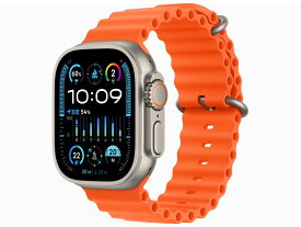 Apple Watch Ultra2 セルラー 49mm MREH3J/A [オレンジオーシャンバンド]【お取り寄せ（1週間から10営業日程度）での入荷、発送】