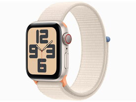 Apple Watch SE第2世代 Cellular 40mm MRG43J/A [スターライトスポーツループ]【お取り寄せ（10営業日から2週間半程度）での入荷、発送】