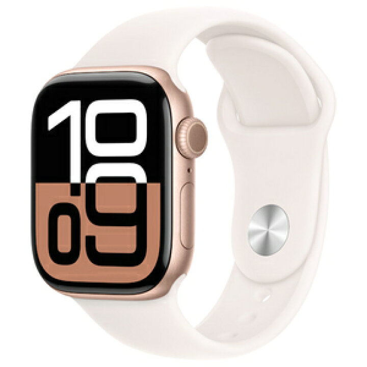 楽天市場】Apple Watch Series10 GPS 42mm MWWH3J/A RGD・LBスポーツ 