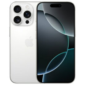 Apple iPhone16 Pro 1TB MYN93JA ホワイトチタニウム【お取り寄せ ※1ヶ月から2ヶ月見込み】