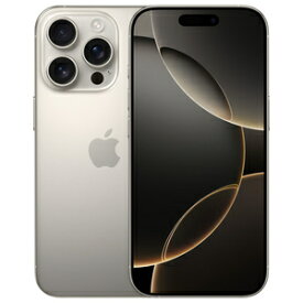 Apple iPhone16 Pro 1TB MYNC3JA ナチュラルチタニウム【お取り寄せ ※1ヶ月から2ヶ月見込み】