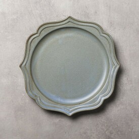 洋食器 丸皿 【 Fiorire フィオリーレ サークルプレート 18cm 】【 シャビーブルー 】Mサイズ 洋皿 ケーキ皿 パン皿 デザート皿 取り皿 銘々皿 カフェ食器 和カフェ 洋皿 人気食器 料理写真 パン教室 料理教室 食洗機対応 電子レンジ対応