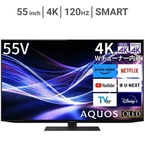 �V���[�v �A�N�I�X 55�C���` 4K�L�@EL�e���r 4T-C55GQ3