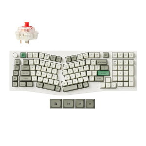 Keychron Q13 Max (Alice���C�A�E�g) QMK���C�����X �J�X�^���E���J�j�J���L�[�{�[�h �J�[�{���u���b�N �Ԏ� US�z��
