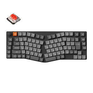 Keychron K15 Max QMK/VIA ���C�����X �J�X�^���E���J�j�J���L�[�{�[�h(Alice���C�A�E�g) White LED �Ԏ� JIS�z��