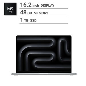 Apple/MacBook Pro 16�C���`/18�R�ACPU/ 20�R�AGPU/M5 Pro�`�b�v /48GB/1TB SSD-�V���o�[