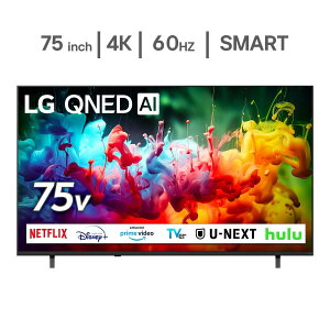 LG 75�C���` 4K �t���e���r 75QNED70BJA
