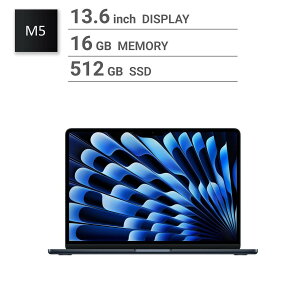 Apple/MacBook Air 13�C���`/10�R�ACPU/ 8�R�AGPU/M5�`�b�v /16GB/512GB SSD-�~�b�h�i�C�g US�z��L�[�{�[�h