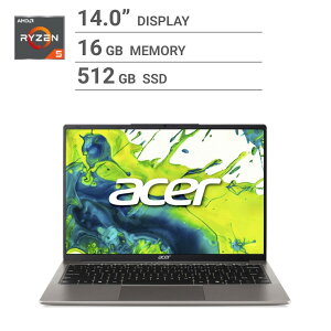 ACER �m�[�gPC / 14.0�C���` / Swift Lite 14/ Ryzen5 7430U/ ������ 16GB / SSD 512GB / SFL14-41P-N56Y