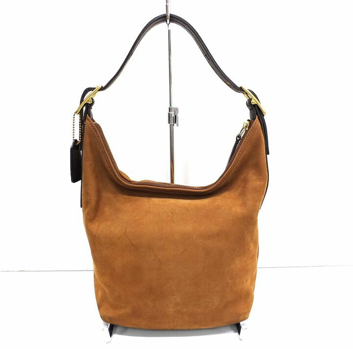 楽天市場】COACH コーチ ショルダーバッグ スウェード 9822 スエード  