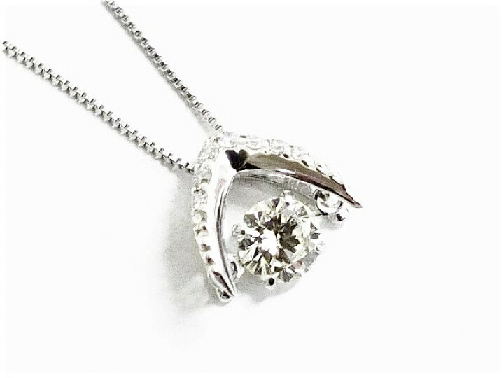 楽天市場】ネックレス ダイヤモンド ダンシングストーン プラチナ  